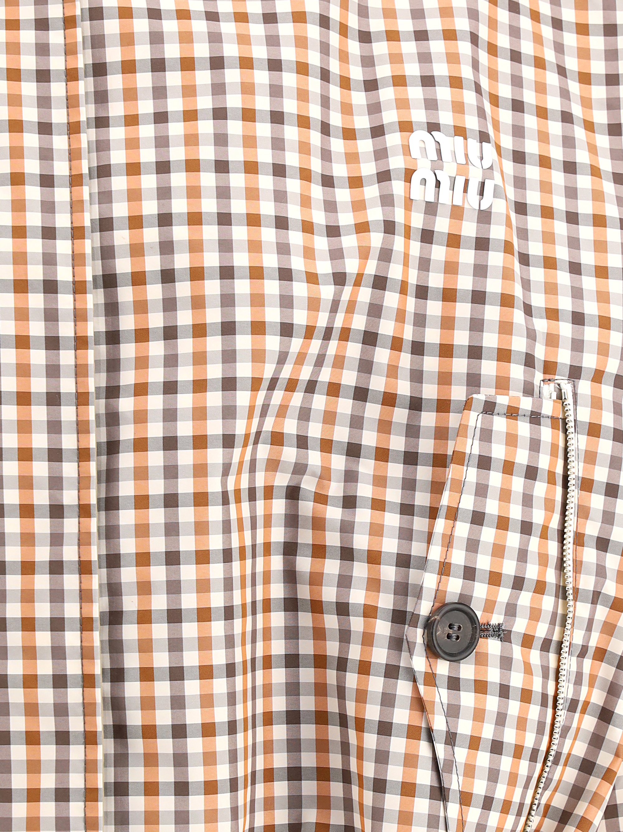 Check Patterned Jacket