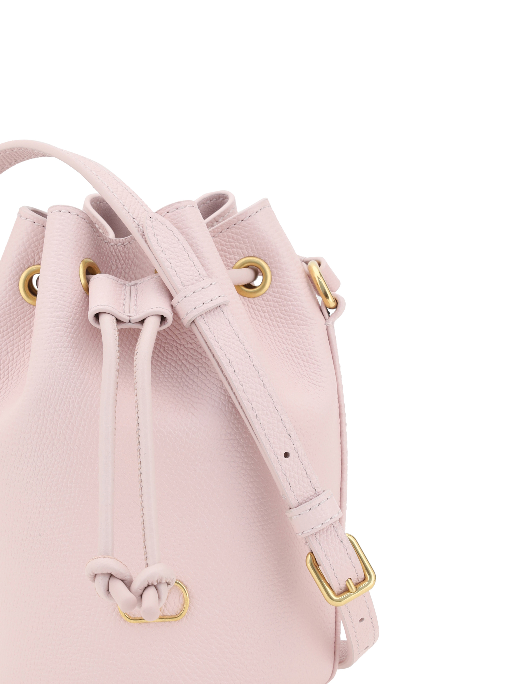 Mini Vlogo Drawstring Bucket Bag