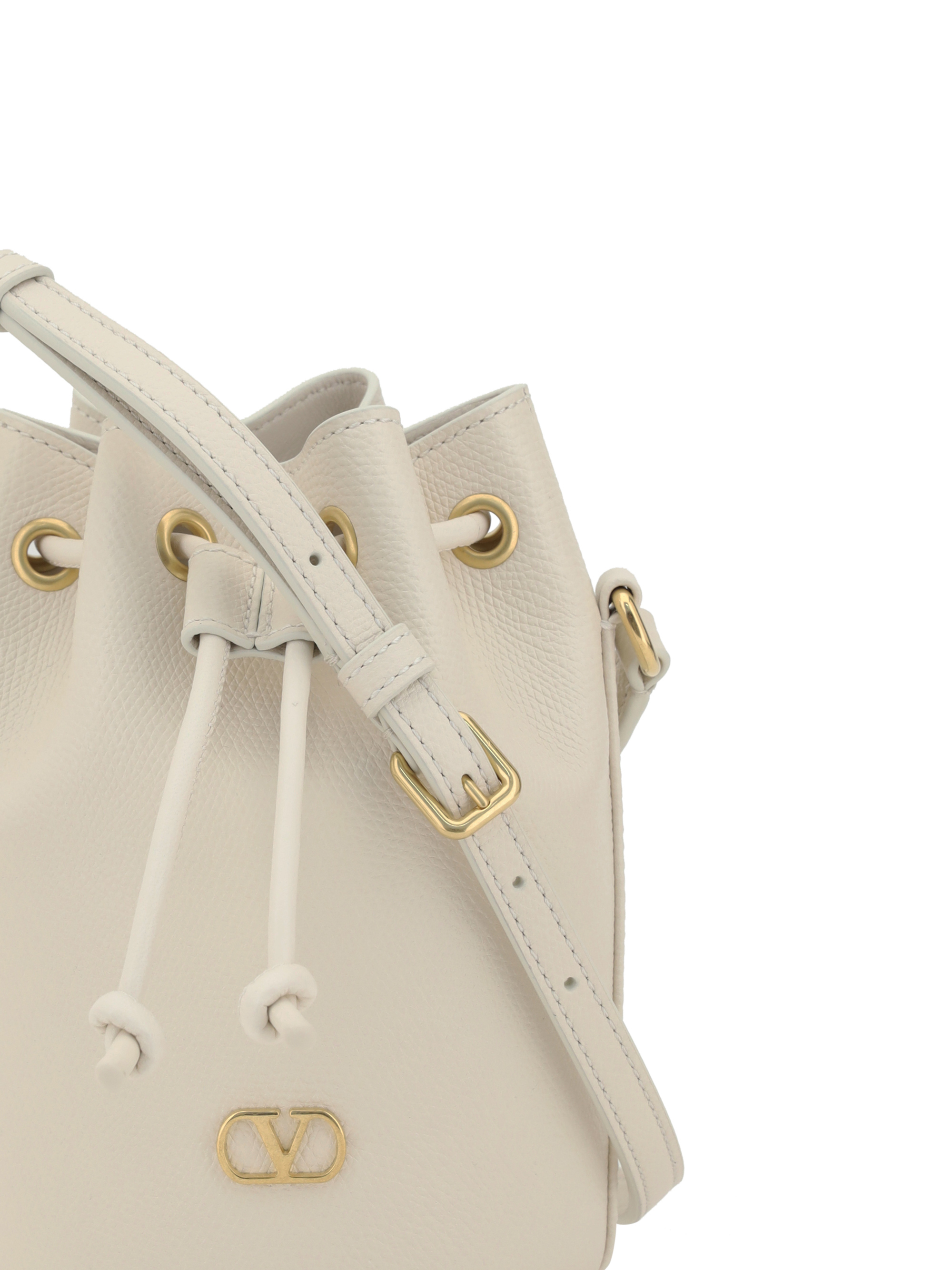 Mini Vlogo Drawstring Bucket Bag