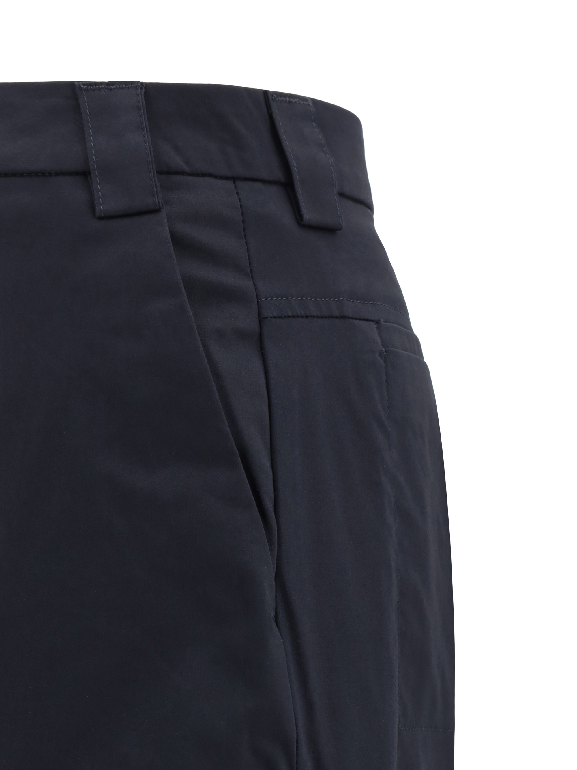 Cotton Wide Leg Pants 