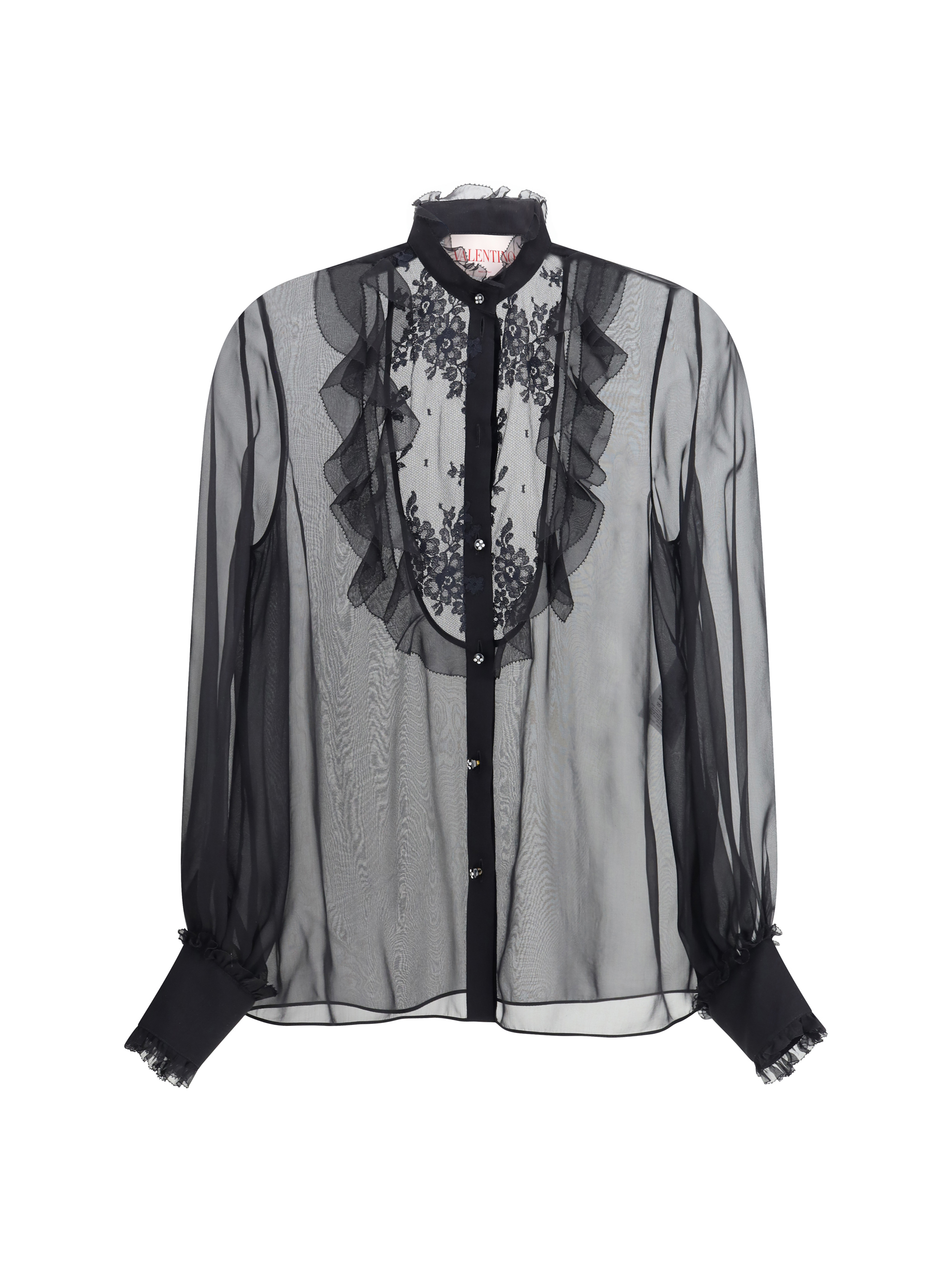 Camicia in chiffon