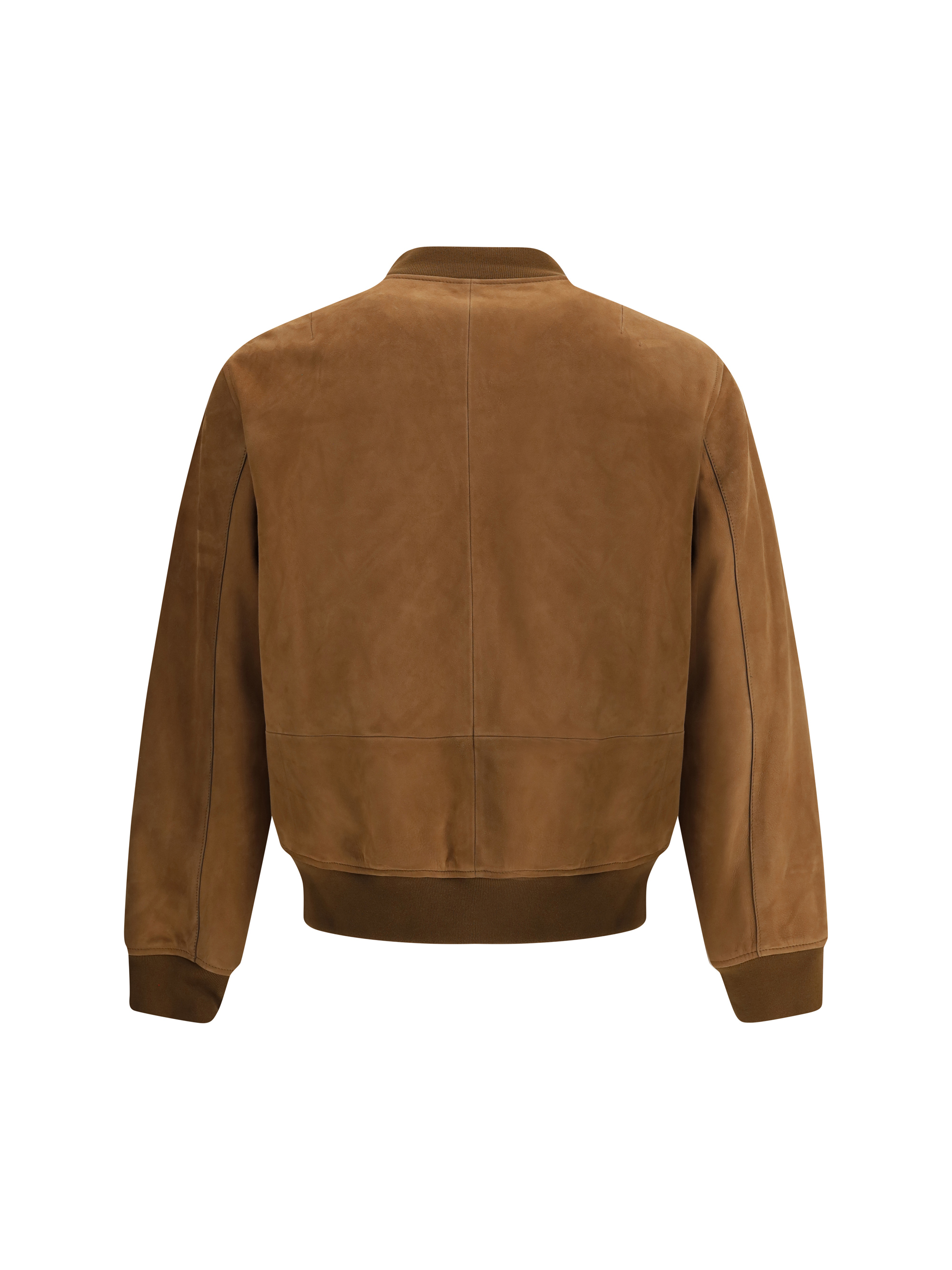 Suede Bomber Jacket