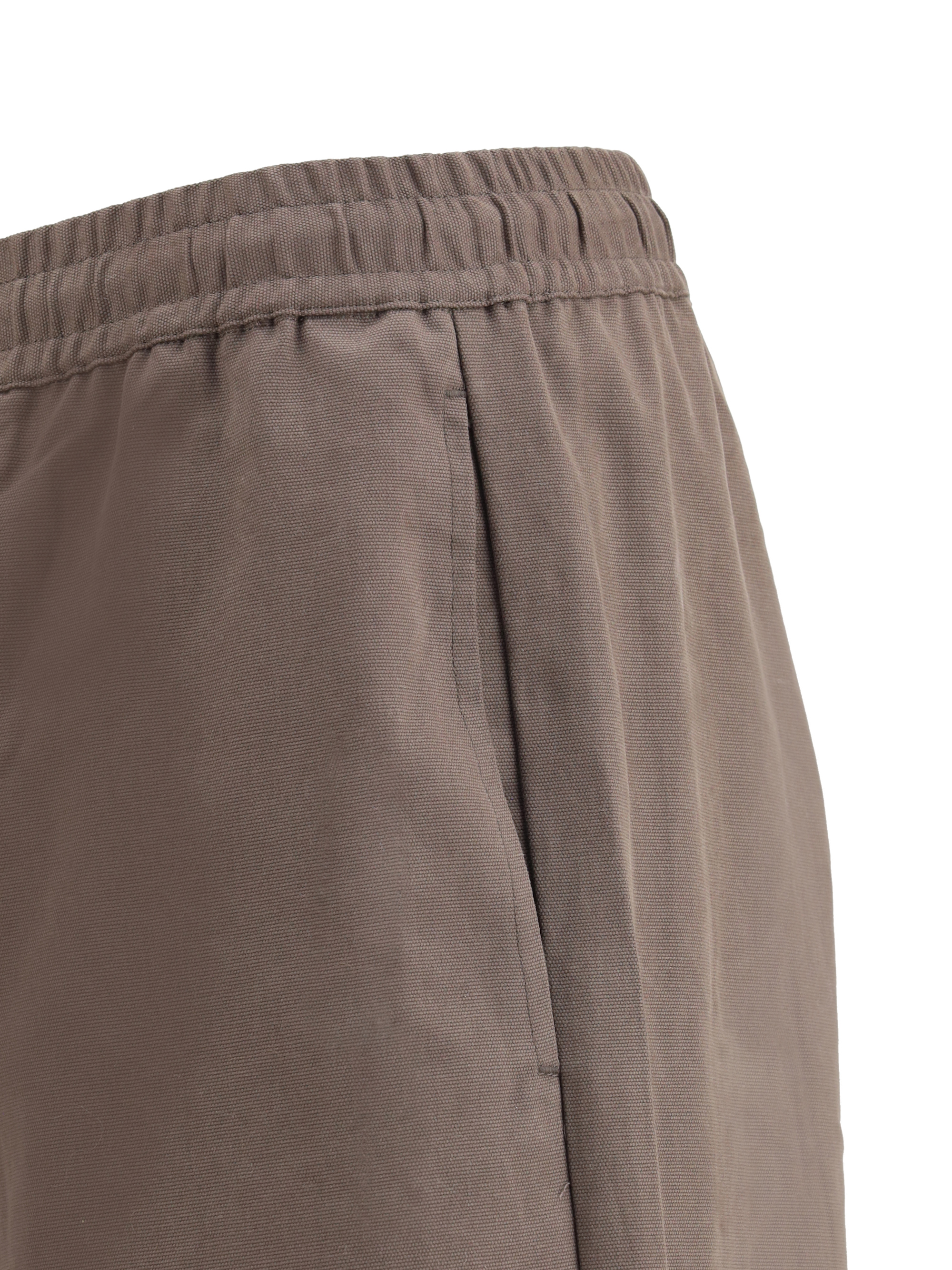 Cotton Wide-leg Pants 