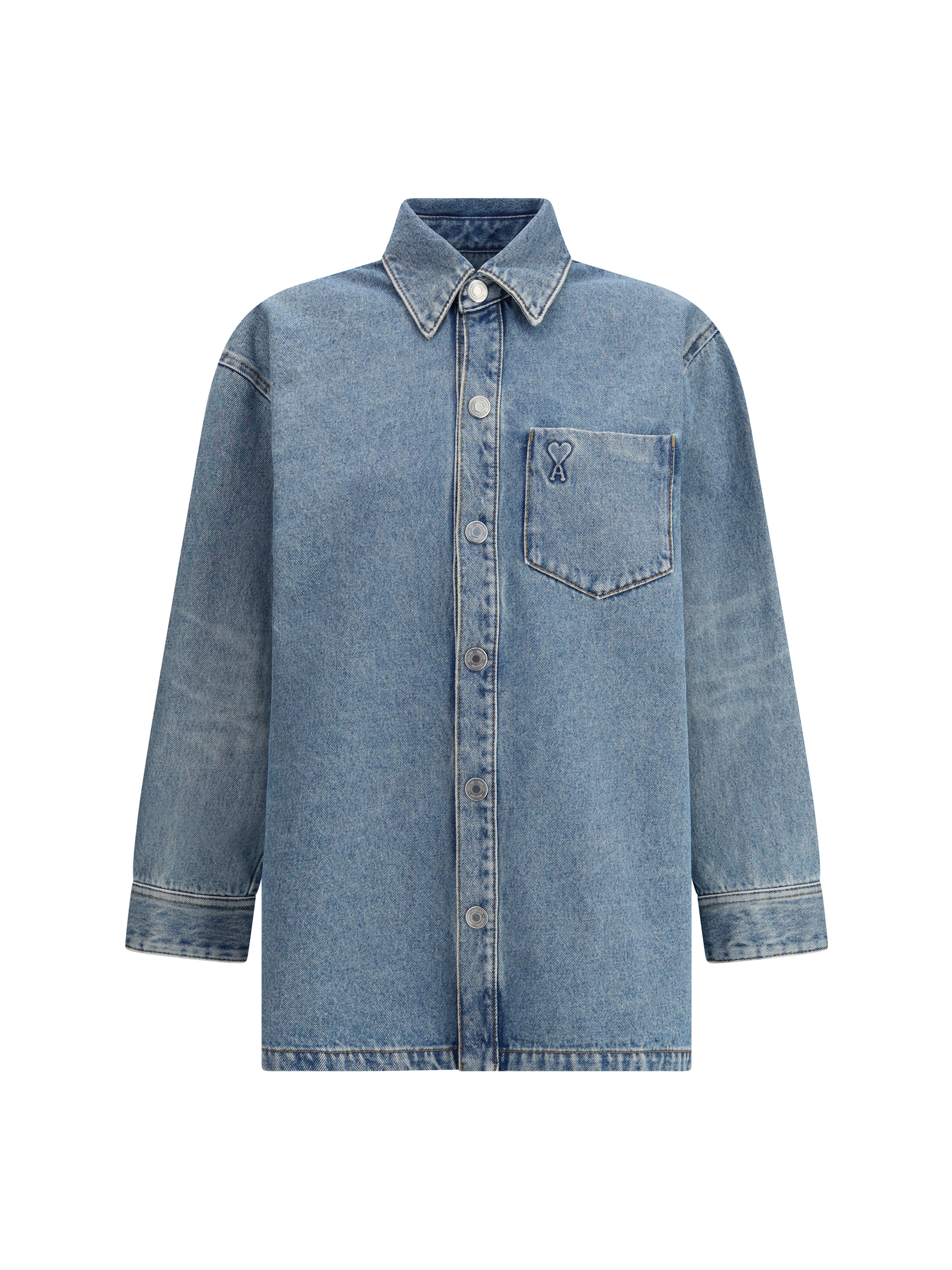 Logo Shirt Jacket