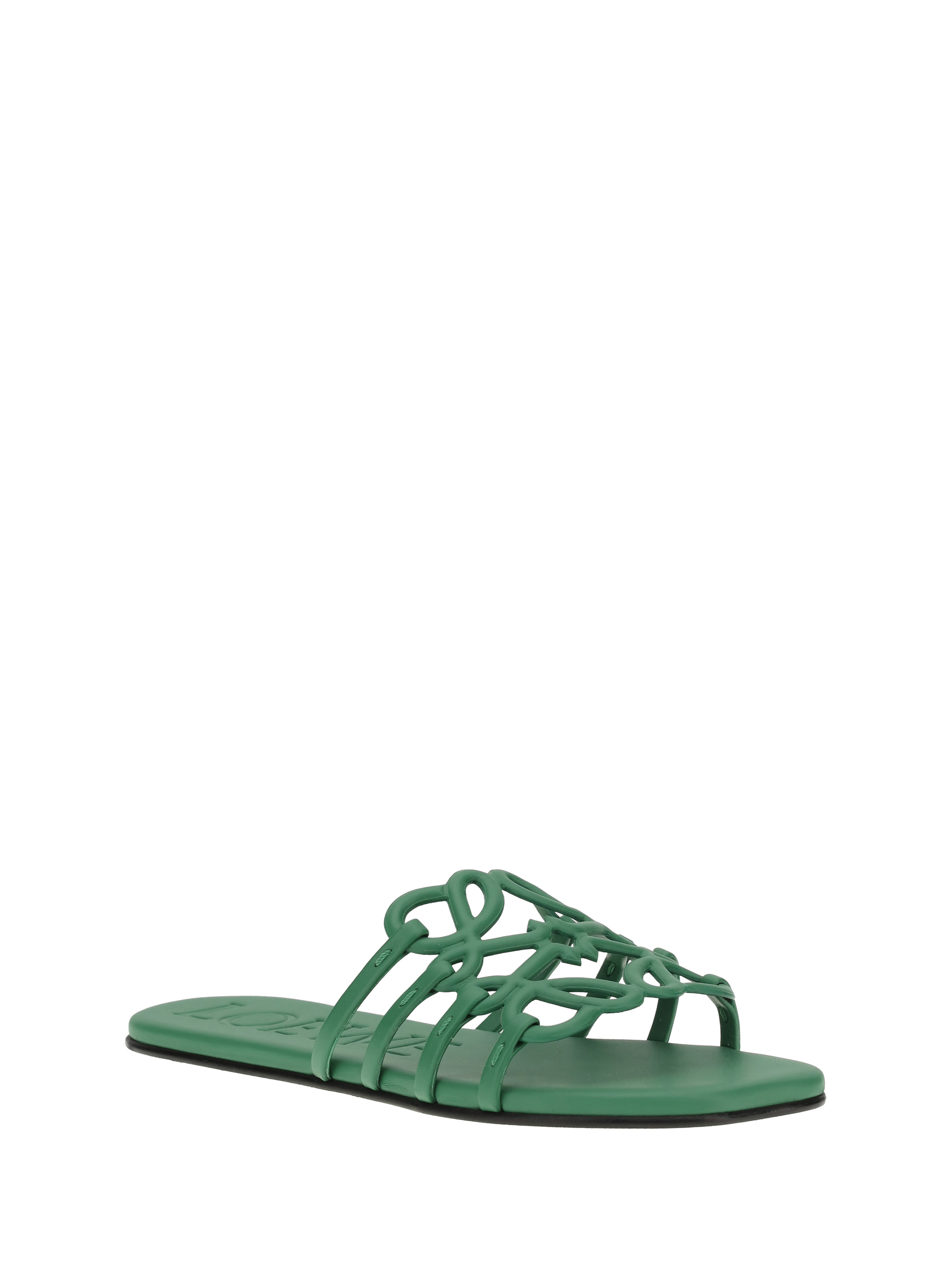 Petal Anagram Sandals