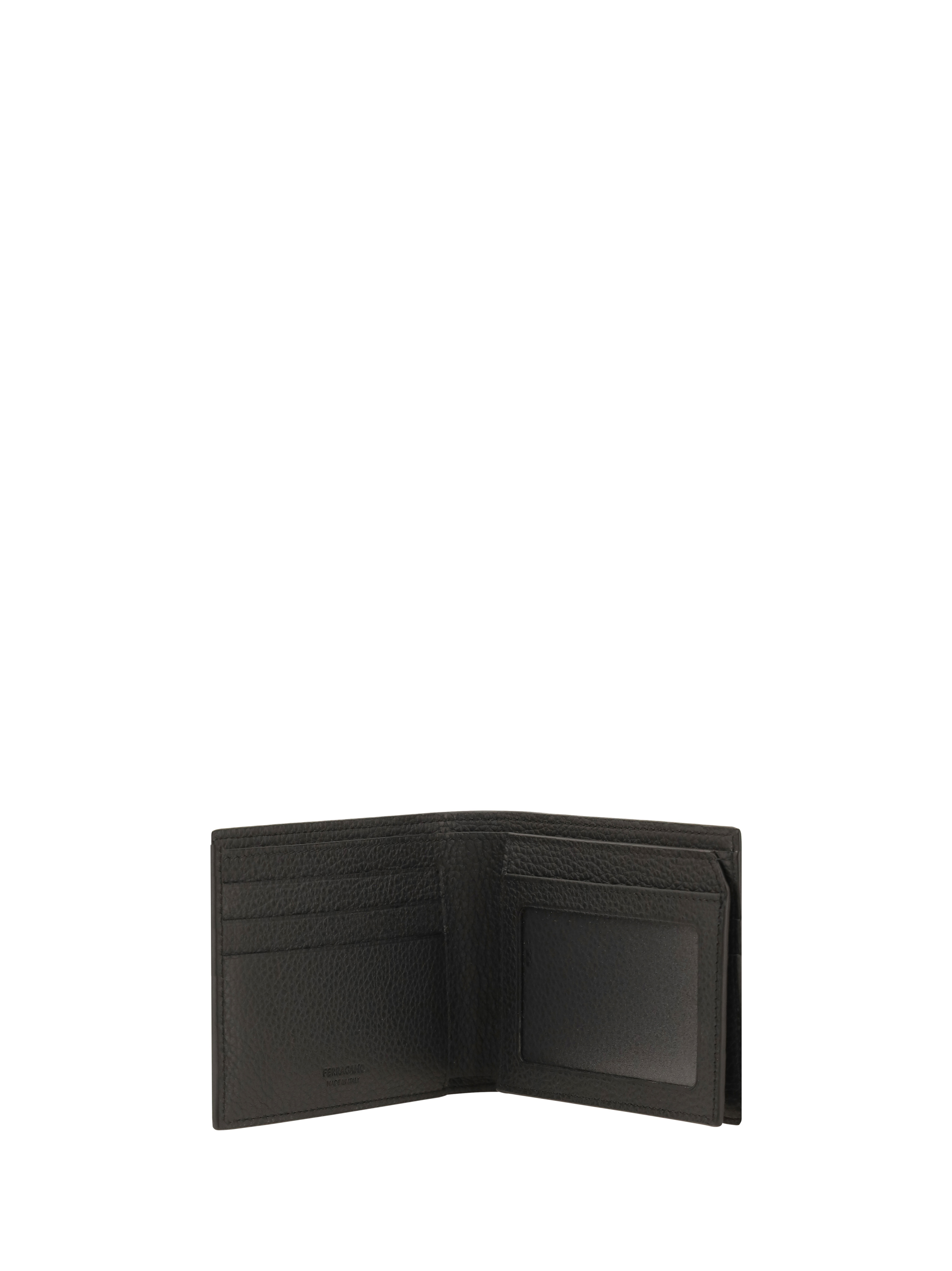 Gancini pattern leather Wallet