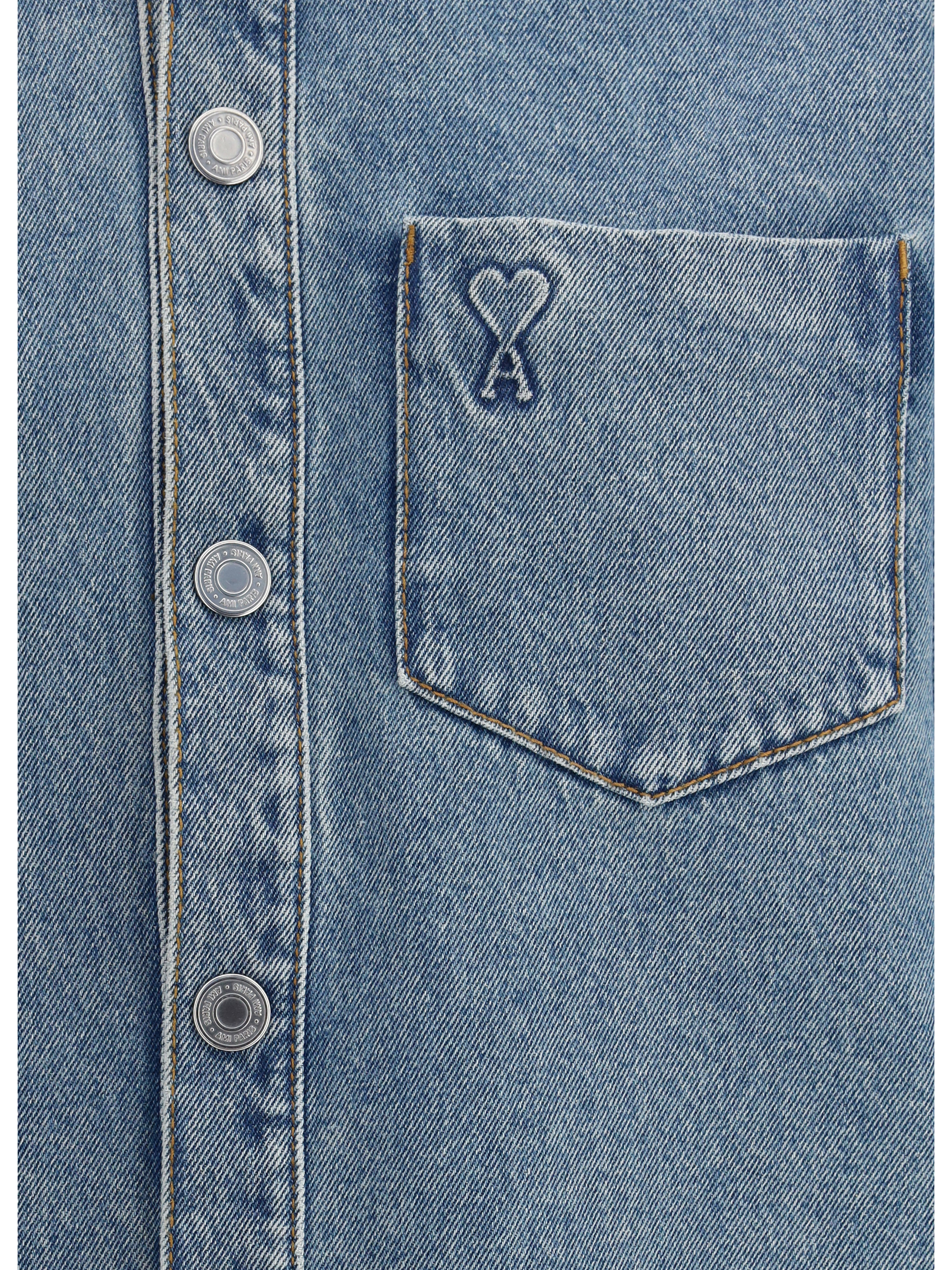 Logo Shirt Jacket