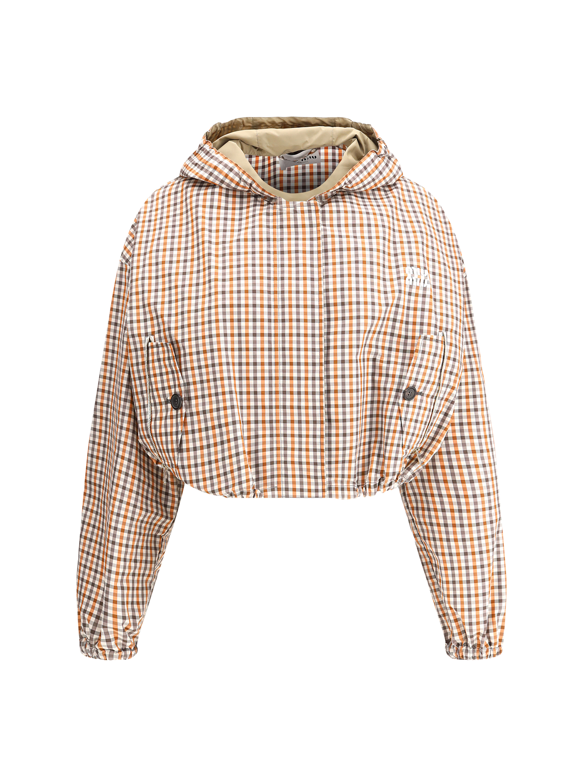 Check Patterned Jacket