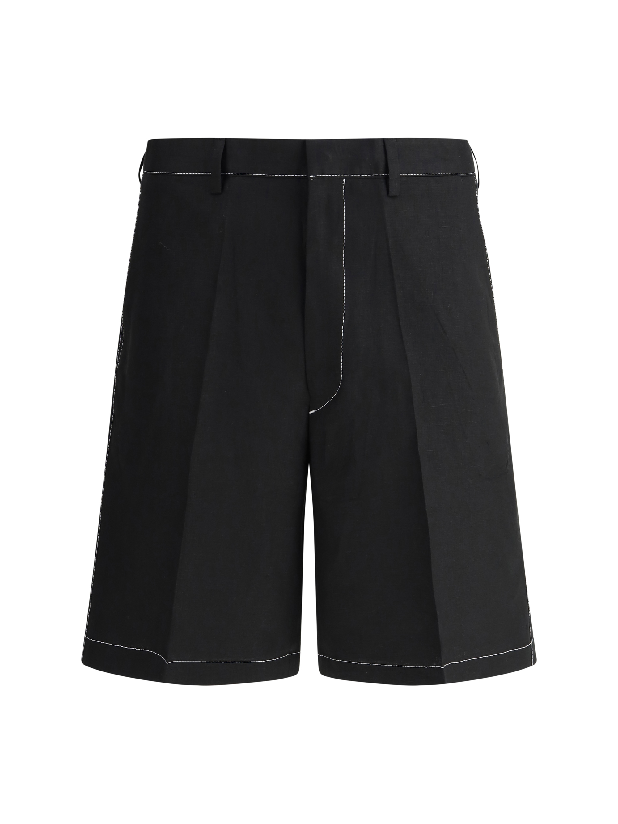 Shorts con cuciture a contrasto