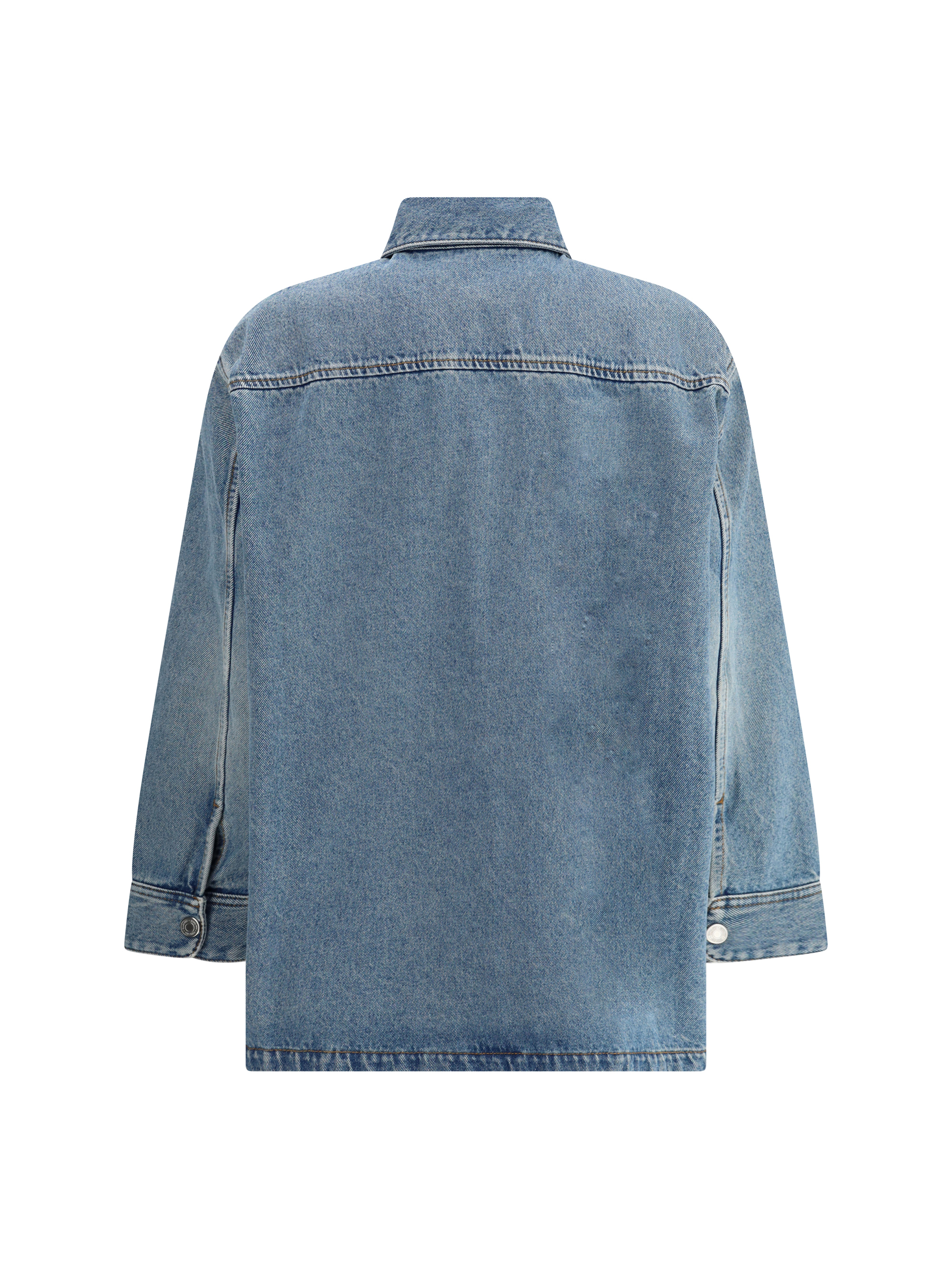 Logo Shirt Jacket