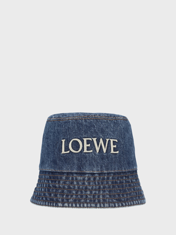 Cappello a Secchiello in denim