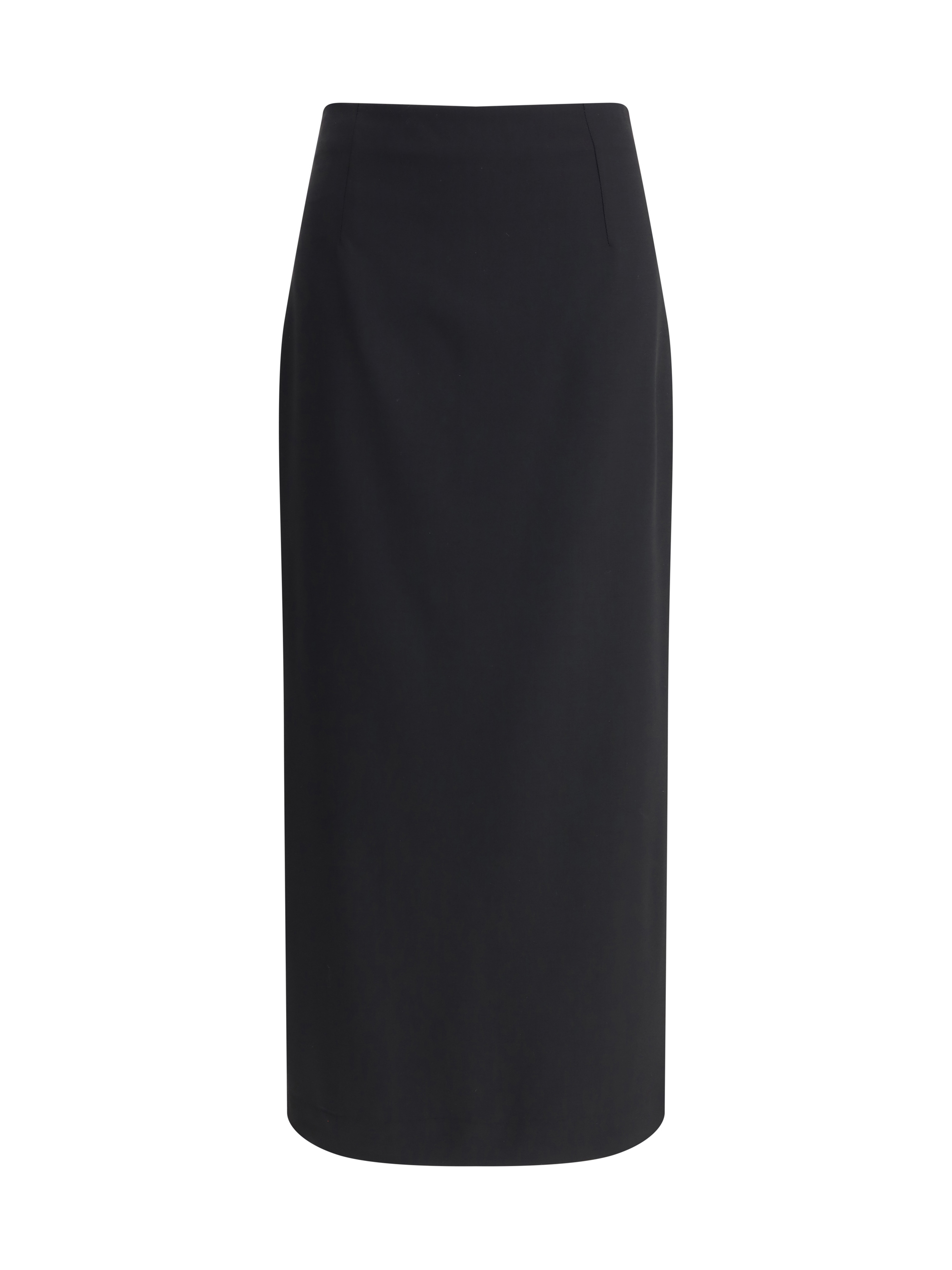 Virgin Wool Midi Skirt