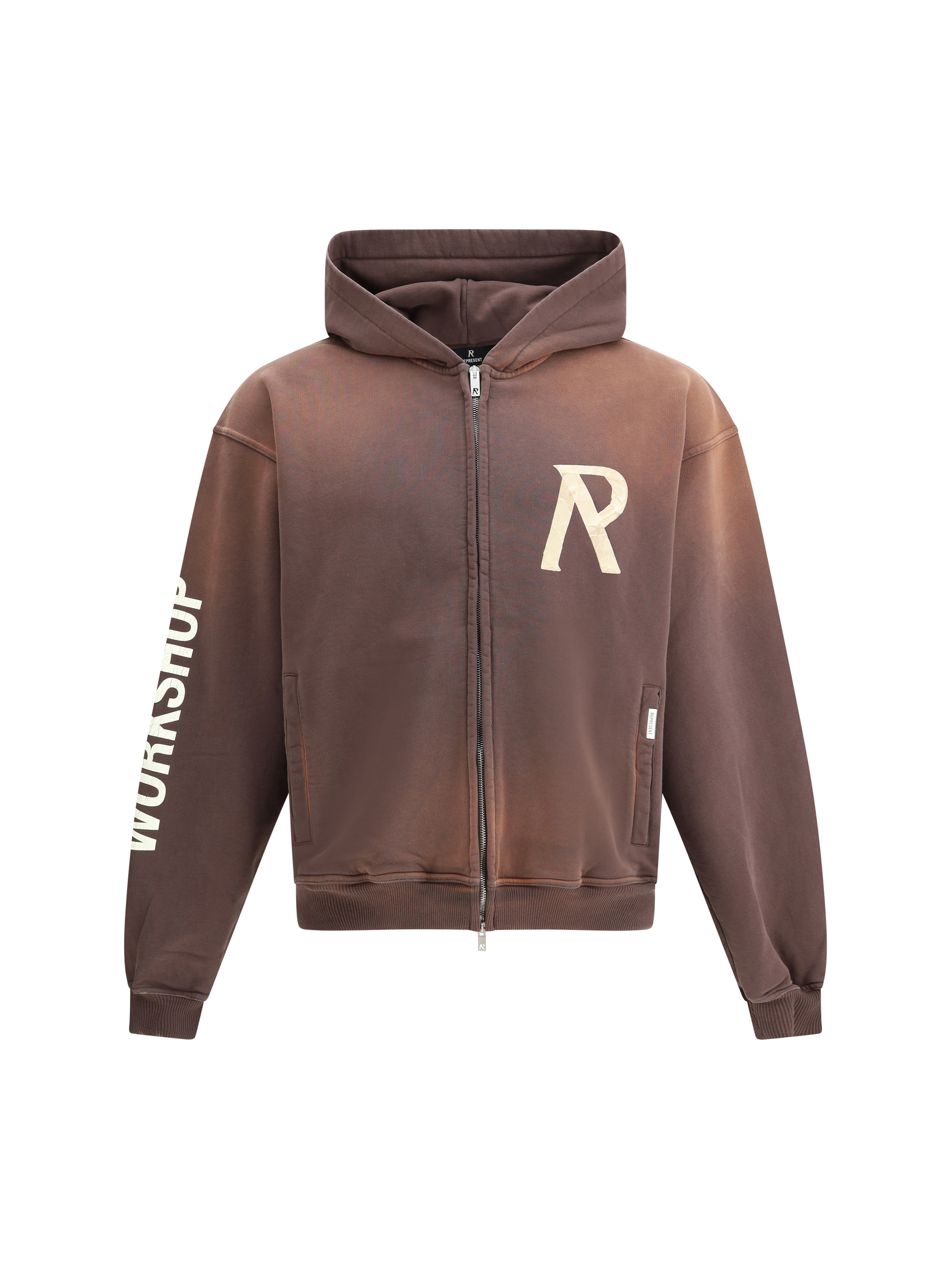 Logo Hoodie with tape effect