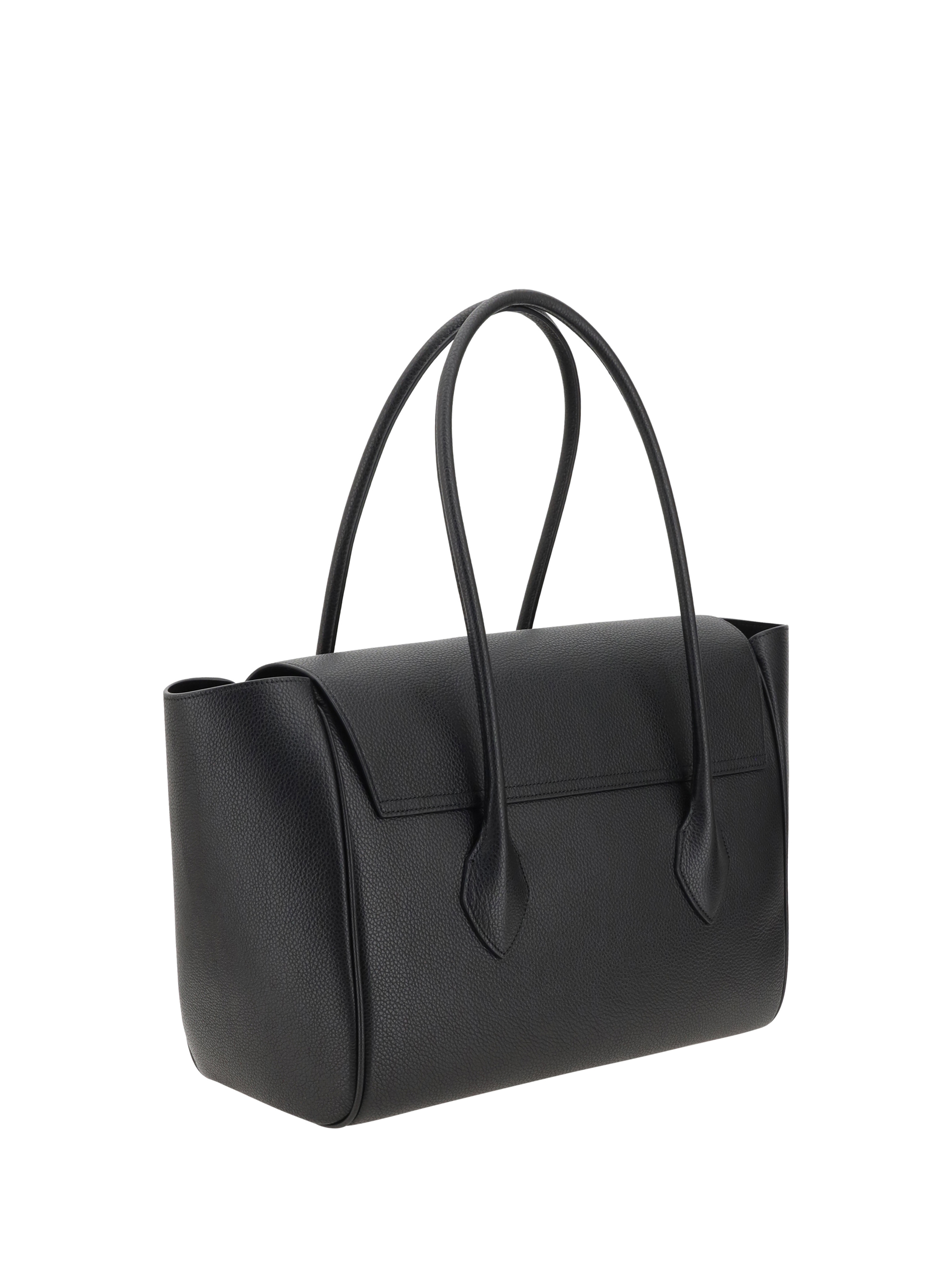 Hammered leather Tote Bag