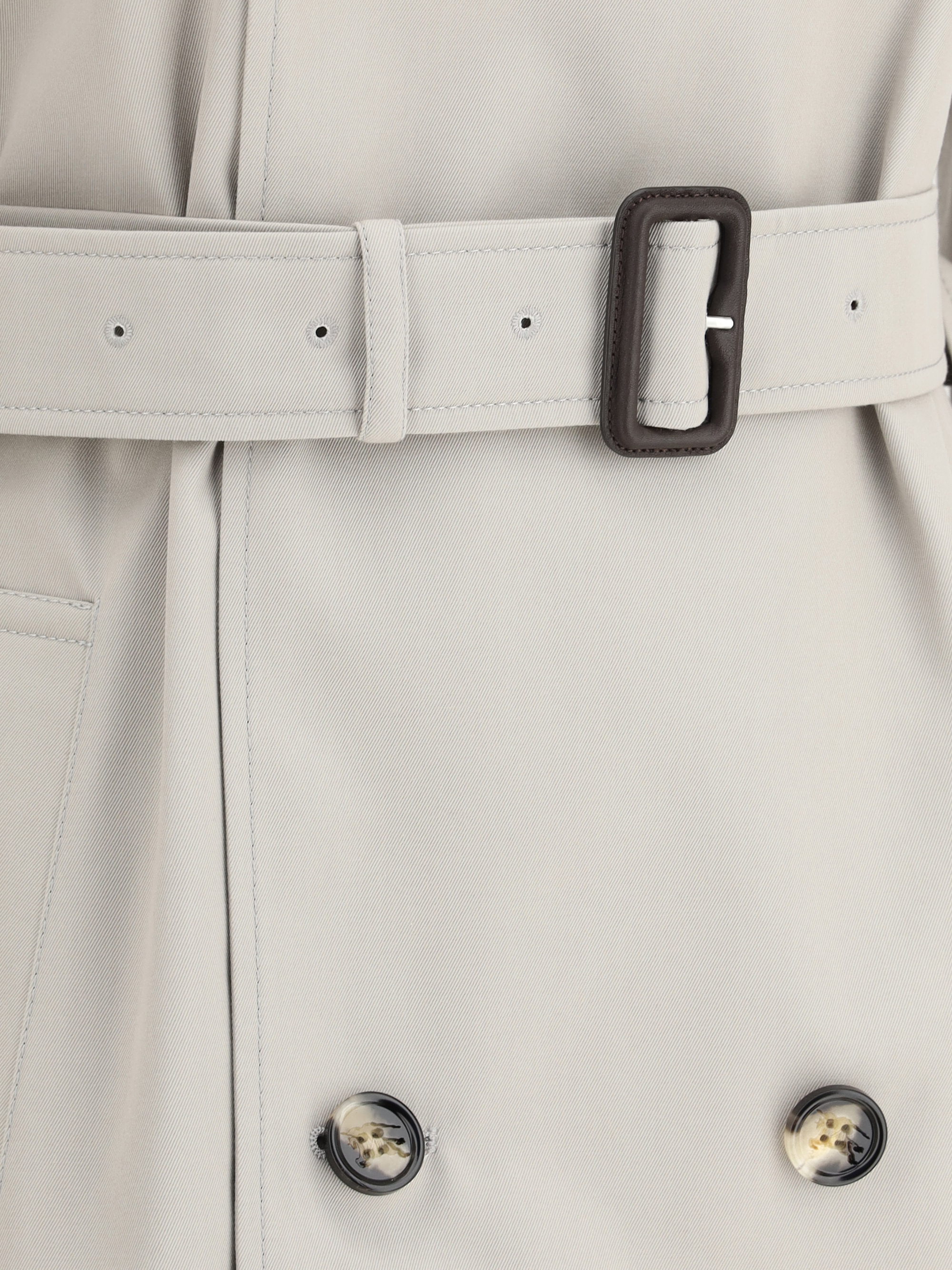Breasted  Trench Jacket 