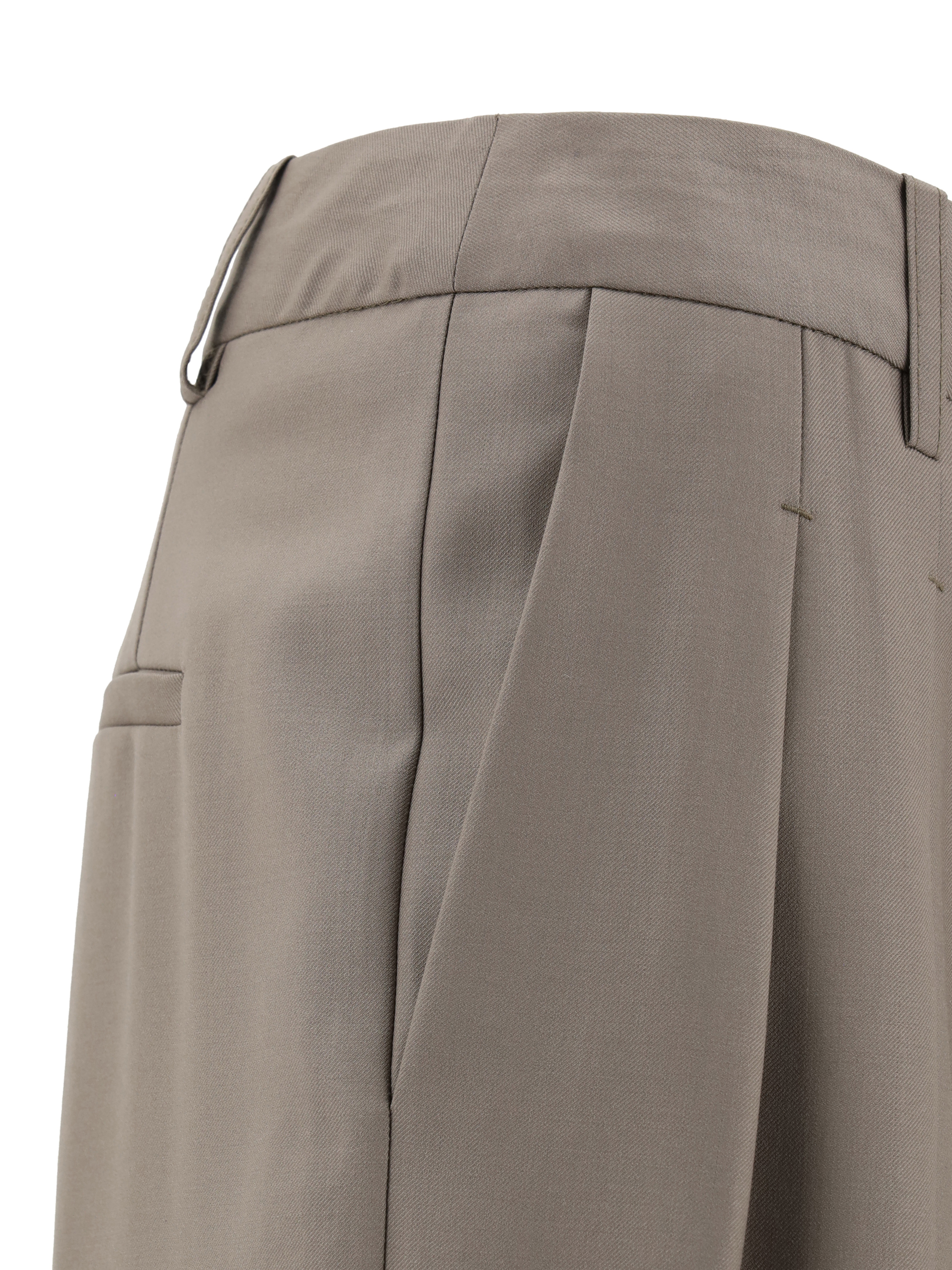 Wool Flared pants