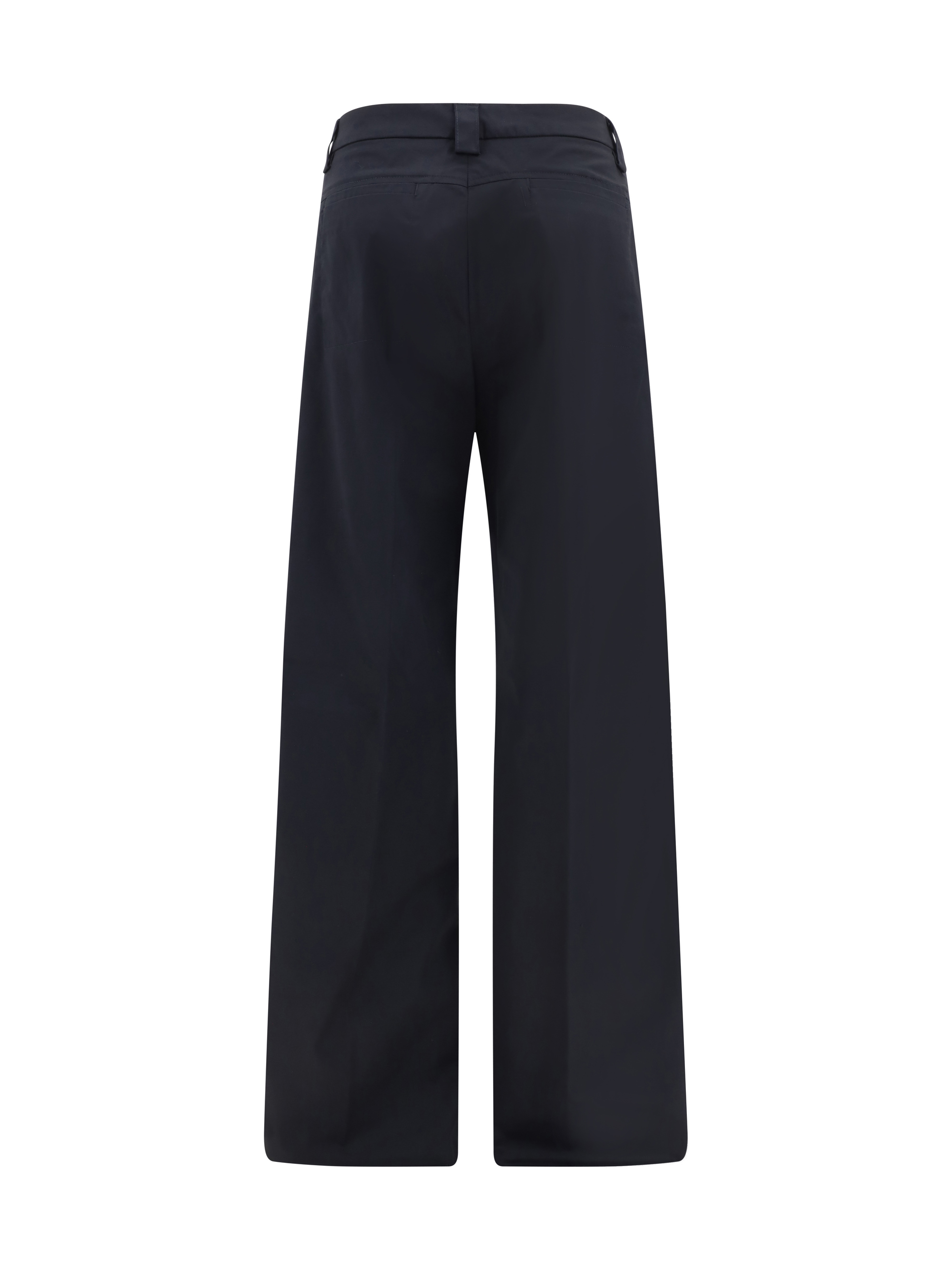 Cotton Wide Leg Pants 