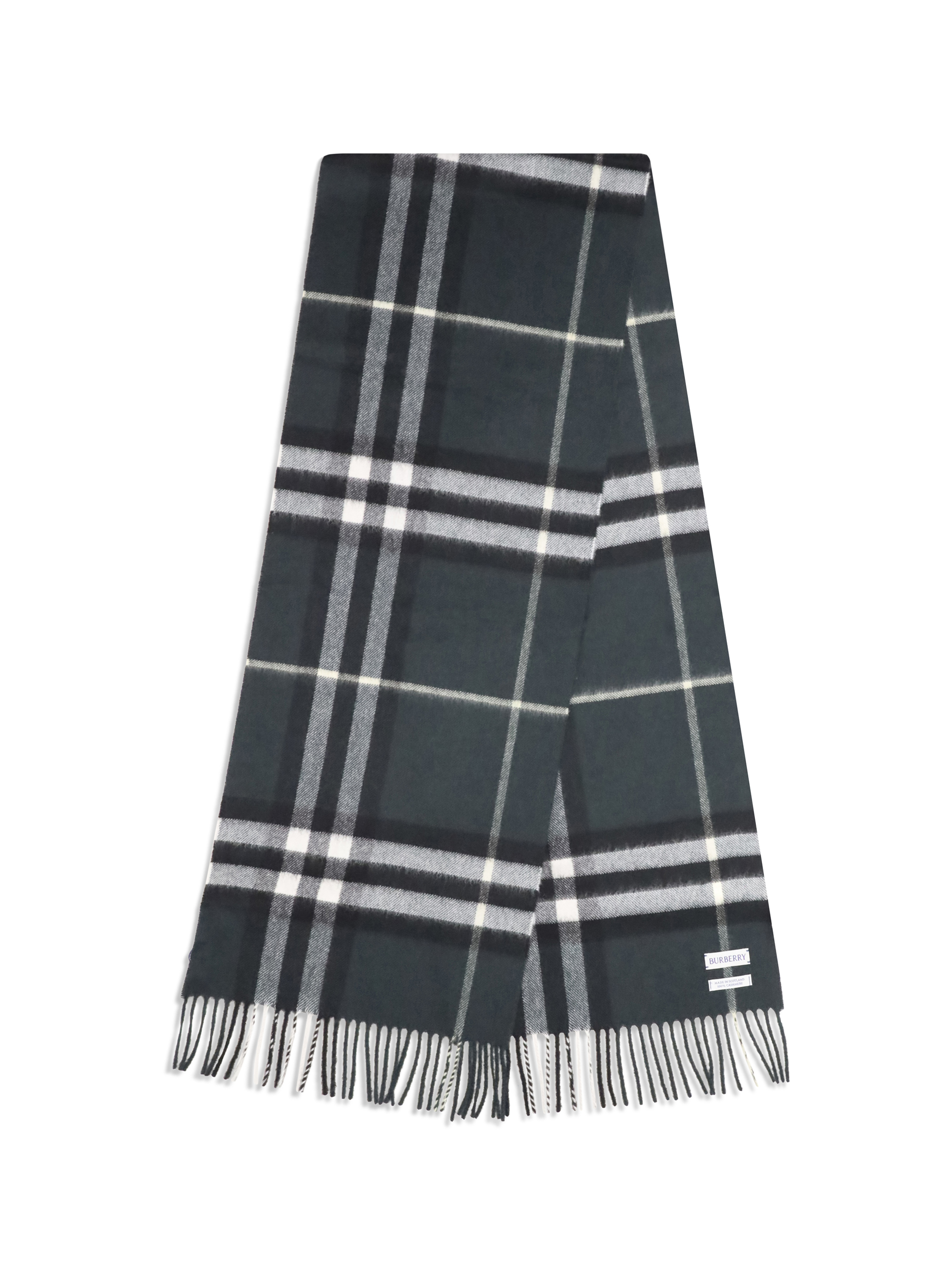 BURBERRY 캐시미어 체크 스카프