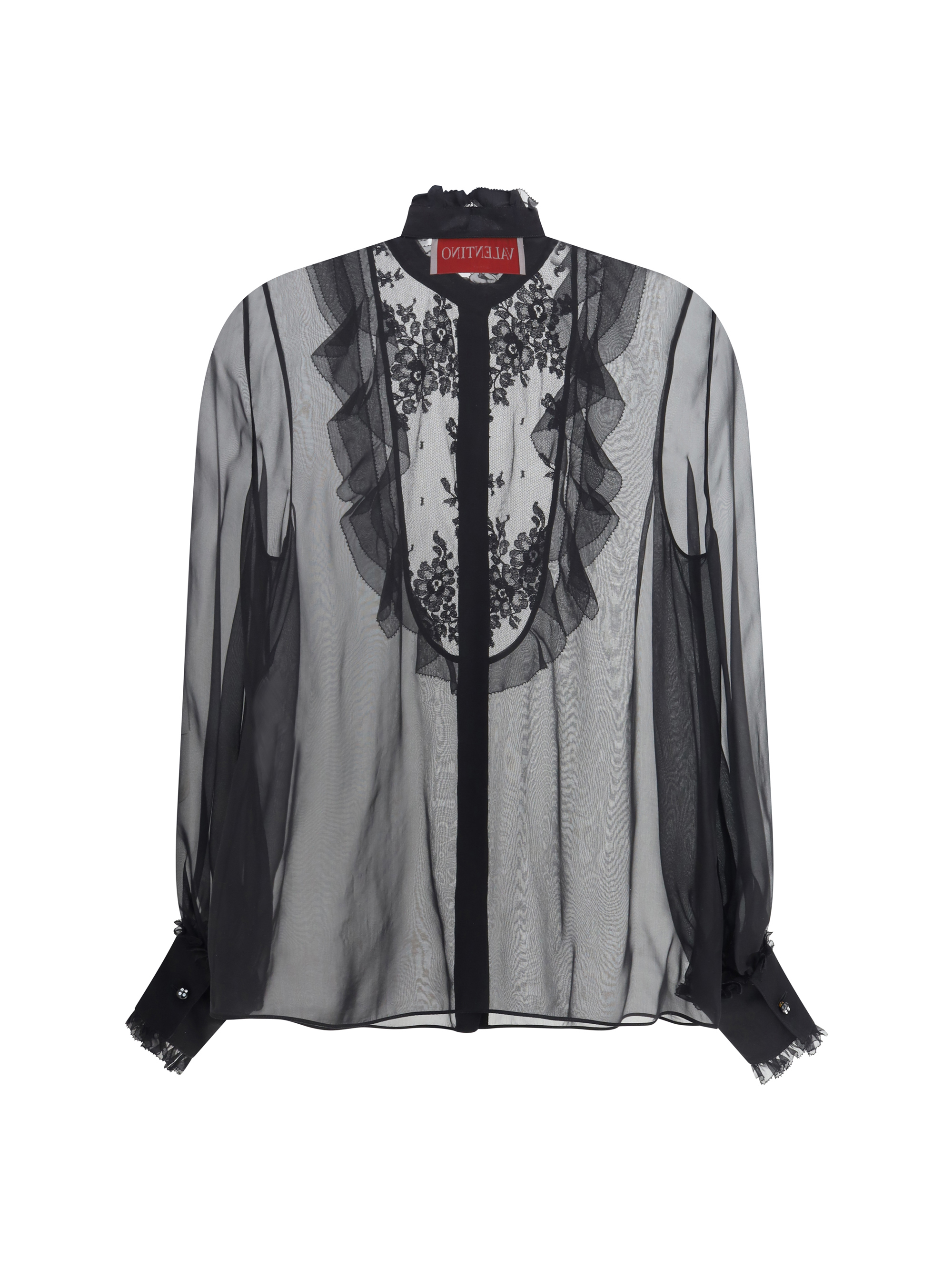 Camicia in chiffon