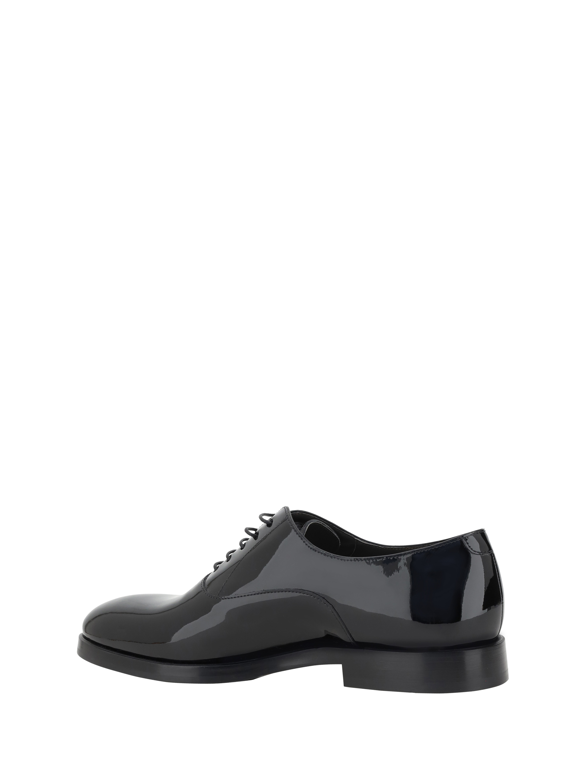 Scarpe stringate in pelle verniciata