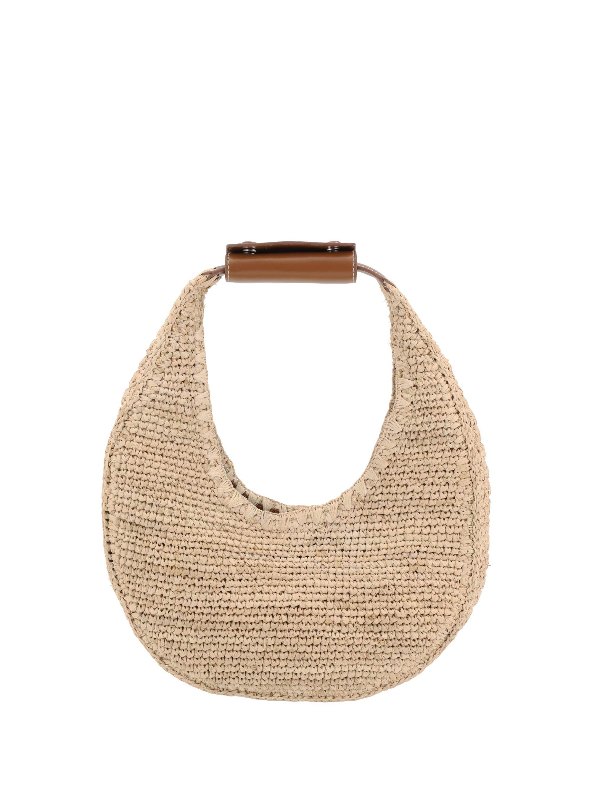 Borsa hobo in rafia