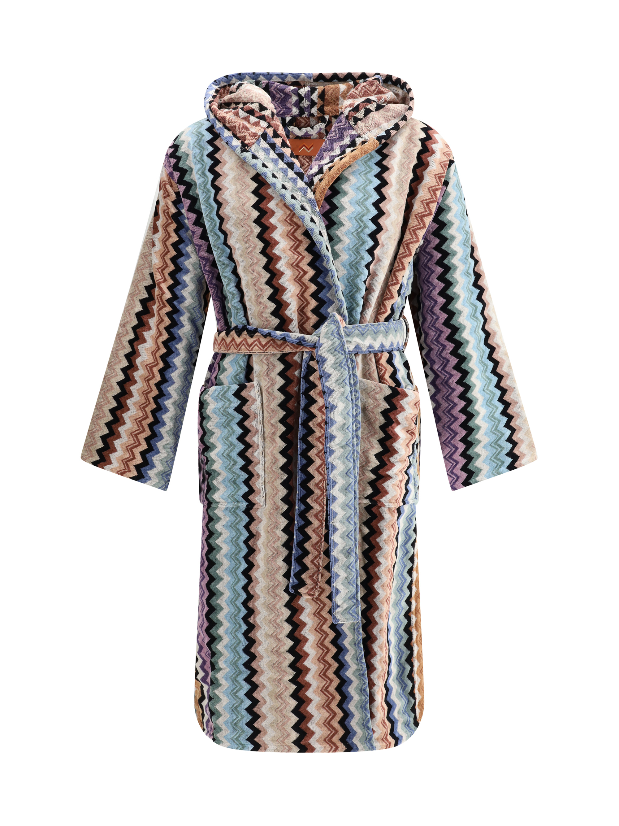 Zigzag pattern Adam Bathrobe