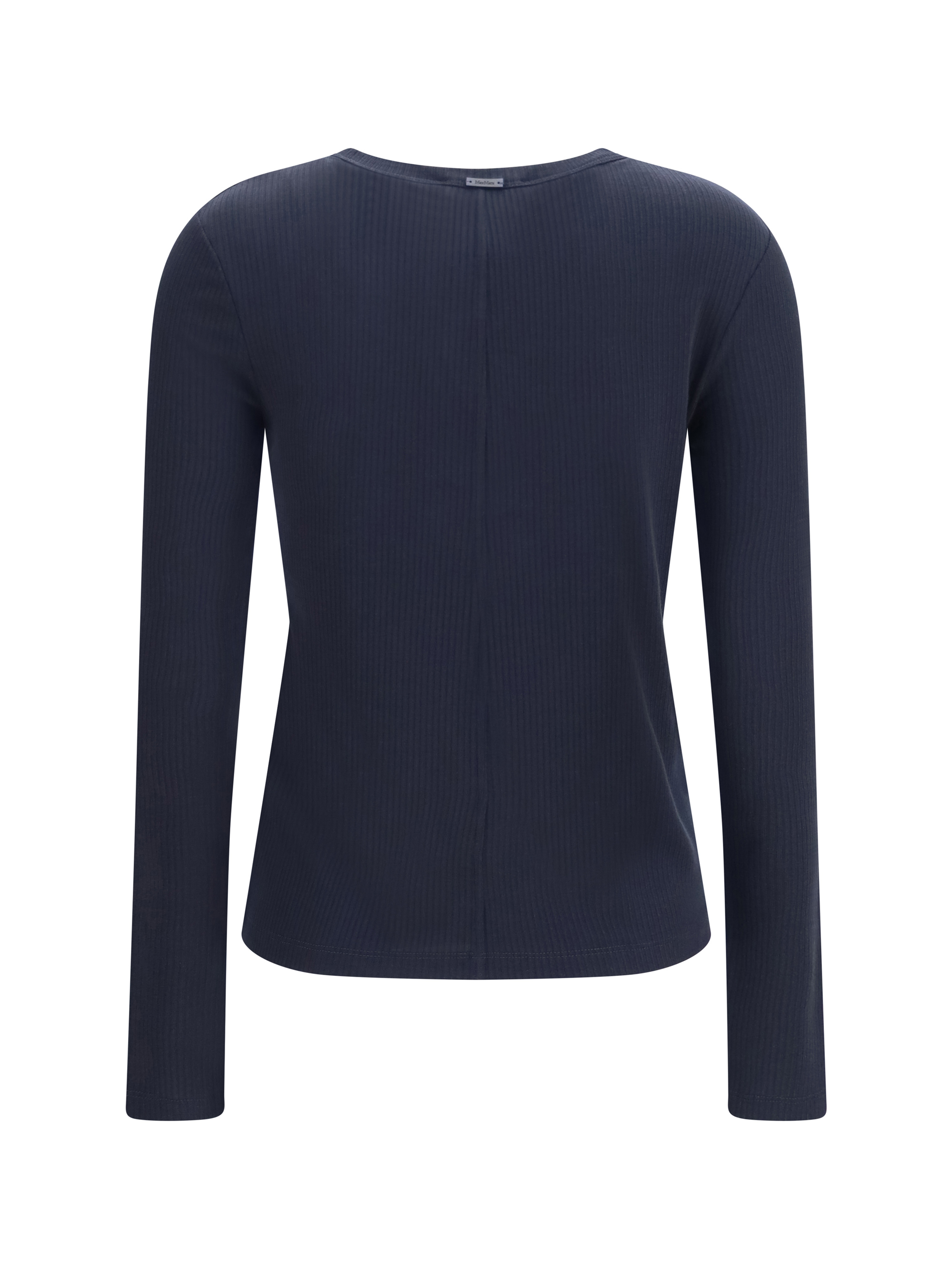 MAXMARA 리브드 롱슬리브 스웨터