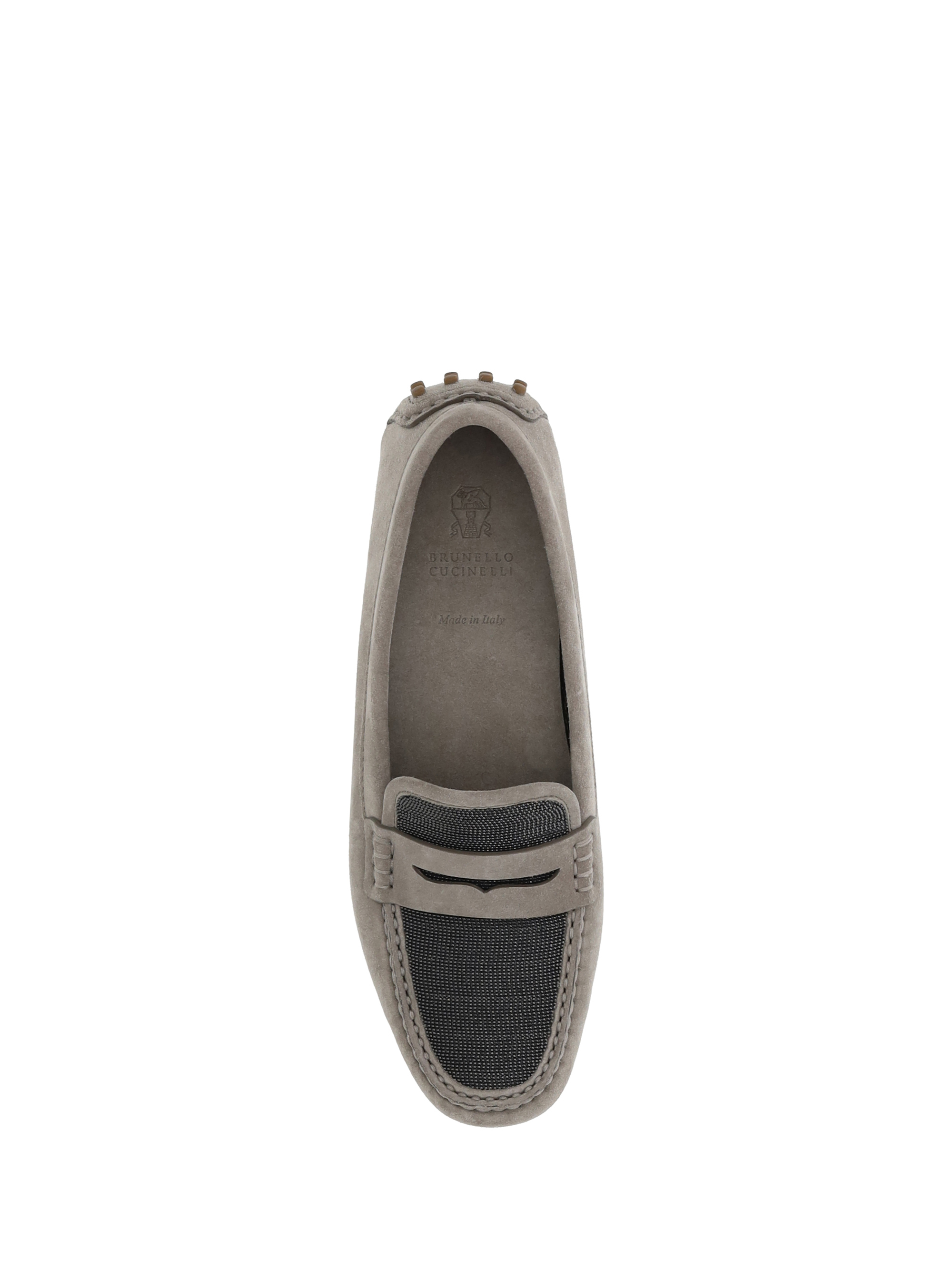 Suede Leather Loafers