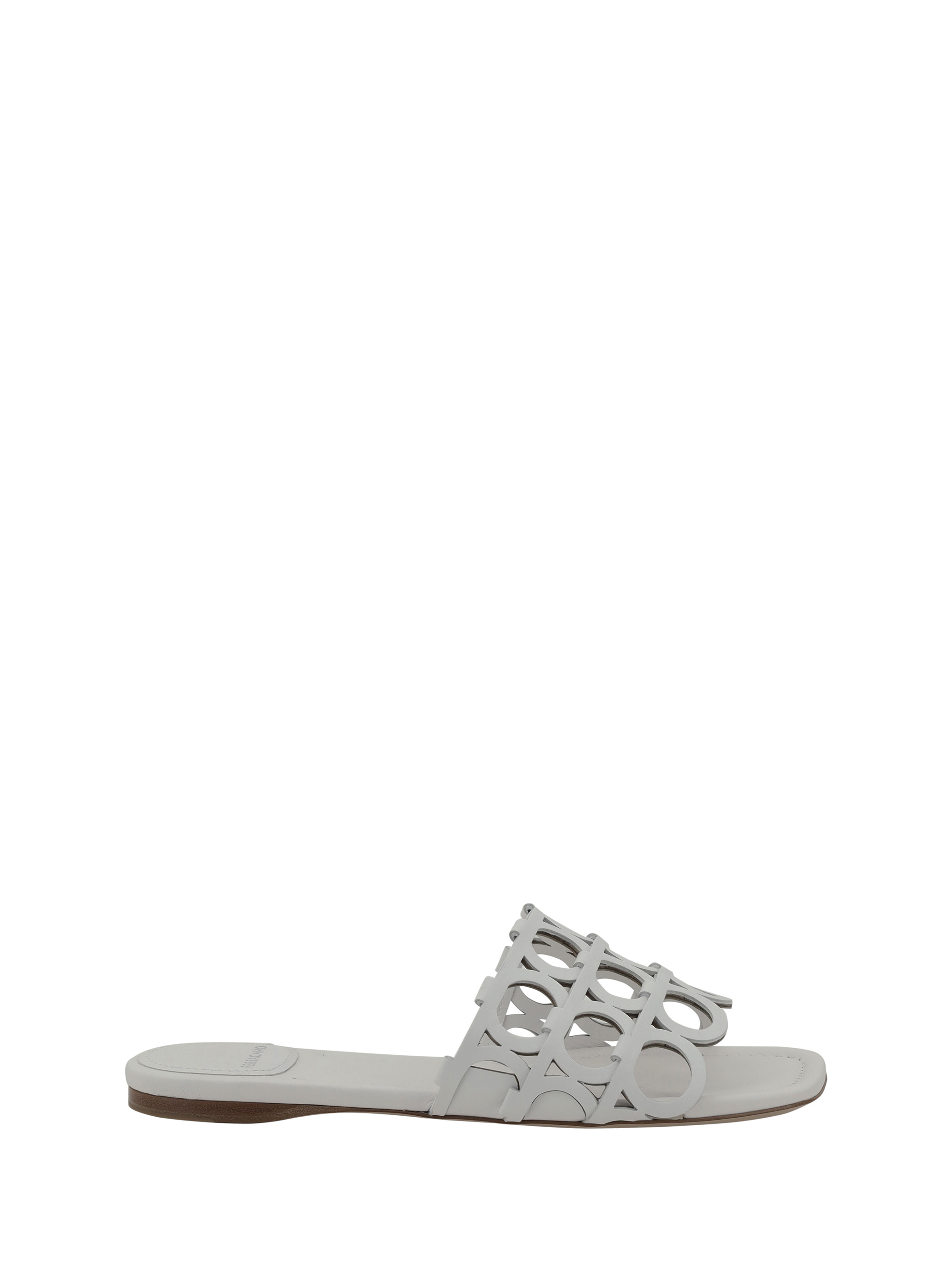 Gancini Pattern Sandals